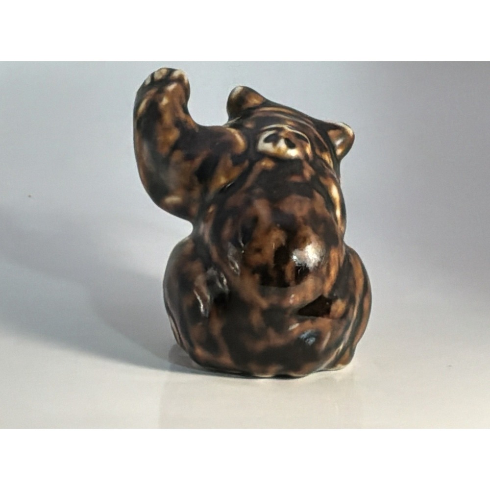Royal Copenhagen Danish Knud Kuhn Bear Cub Porcelain Figurine Denmark